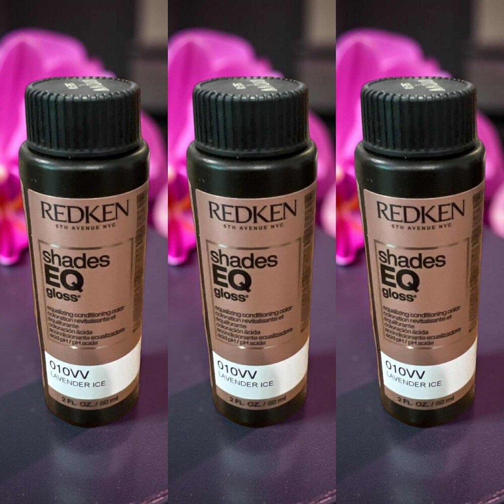 Redken Shades EQ Gloss 010VV Lavender Ice 2 oz_ 3 units